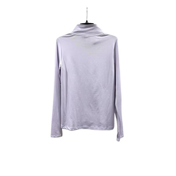 PINK Victoria’s Secret Ultimate Half Zip Lavender Purple Pullover- Size Medium - Picture 2 of 8